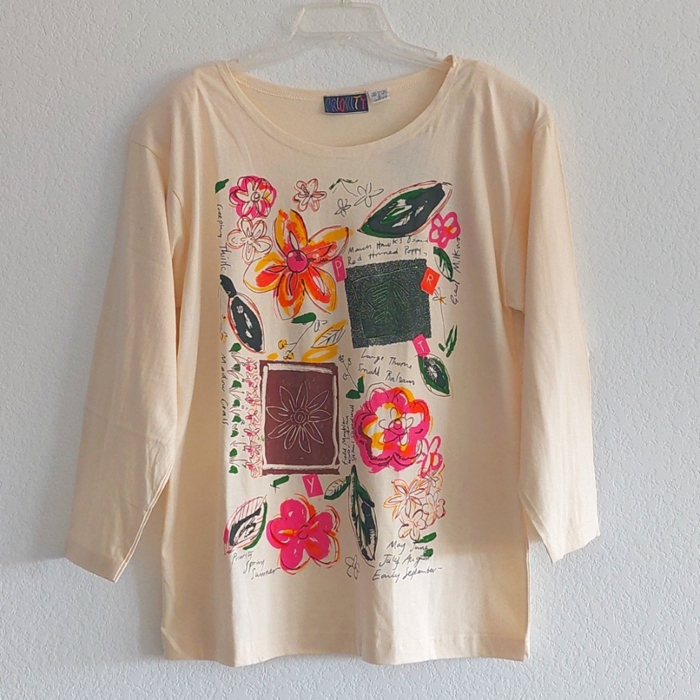 PRIORITY vintage pull-over top NWT